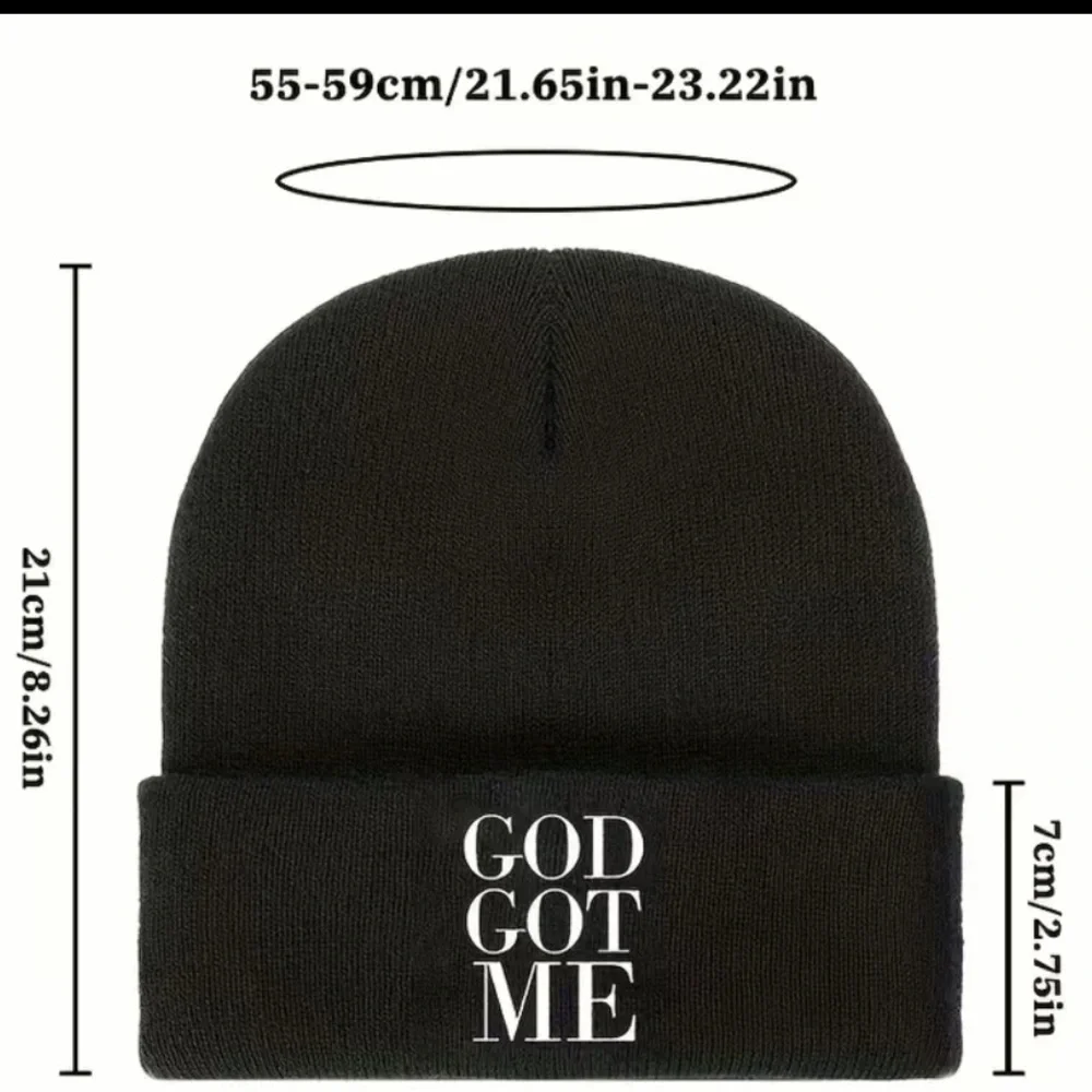 1 knitted black hat NWOT